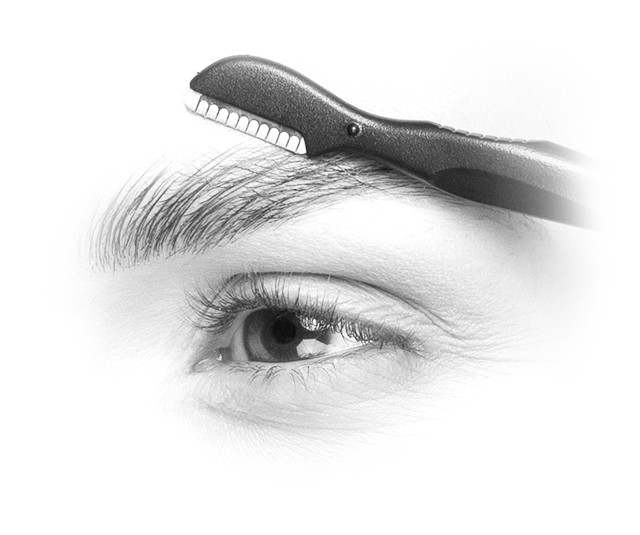 Navaja sobre una ceja